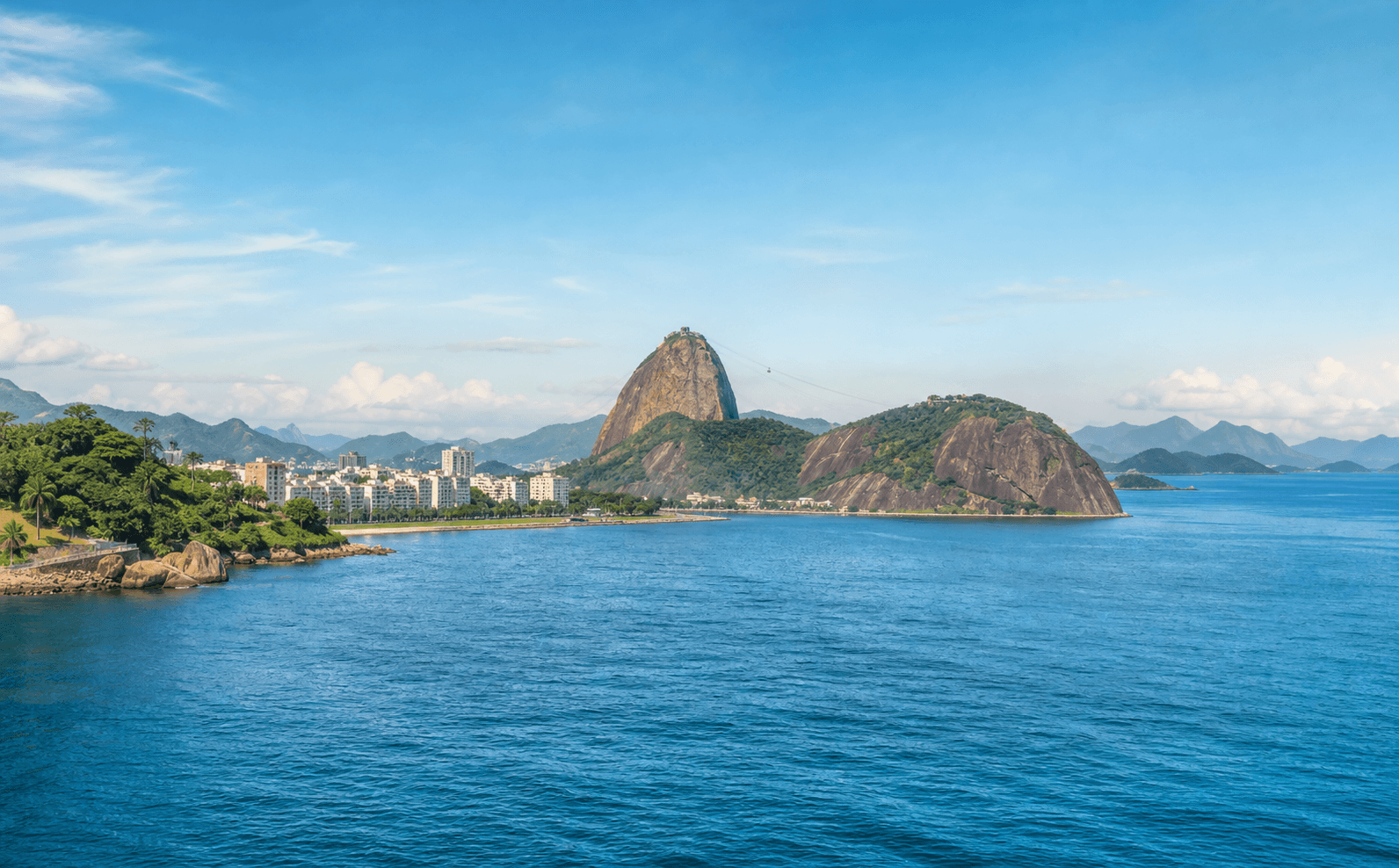 Brazil travel destination scene